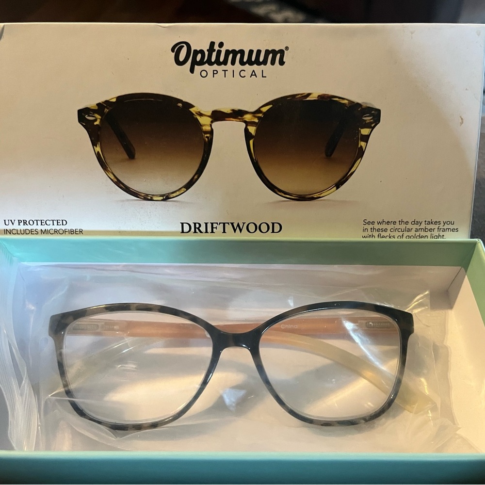 Driftwood Glasses - Black